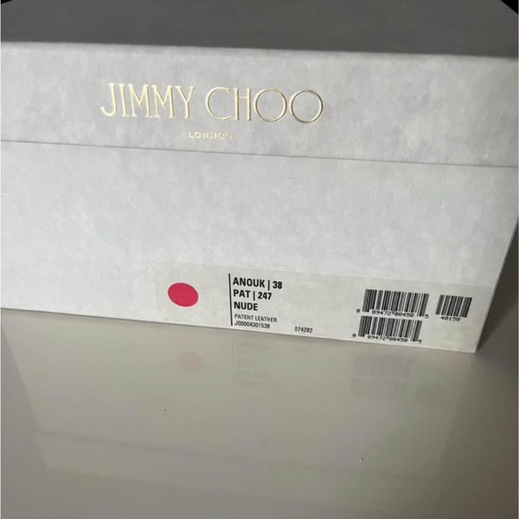 Jimmy Choo Nude Anouk Heels - Picture 1 of 3